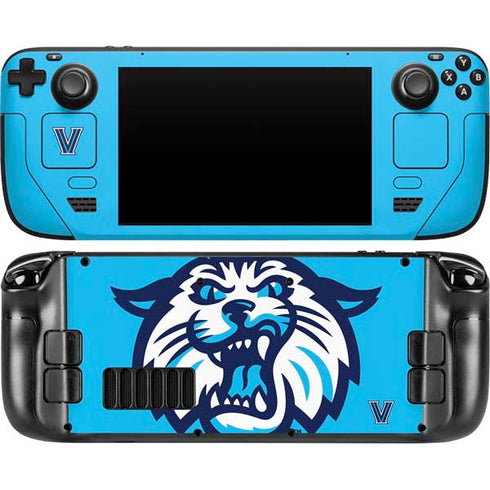 Villanova University Wildcats 1842 Steam Deck Handheld Gaming Computer Skin