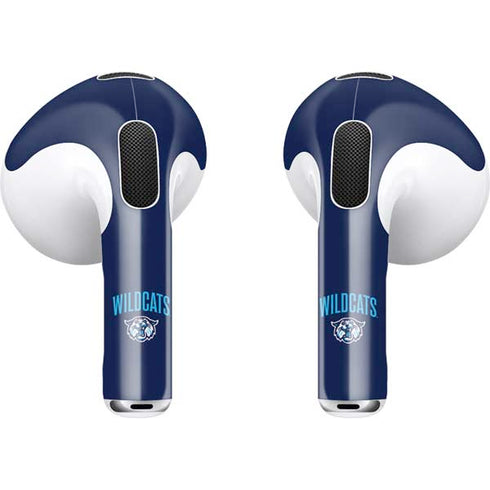 Villanova University Wildcats Apple AirPods (3rd Gen 2021) Skin