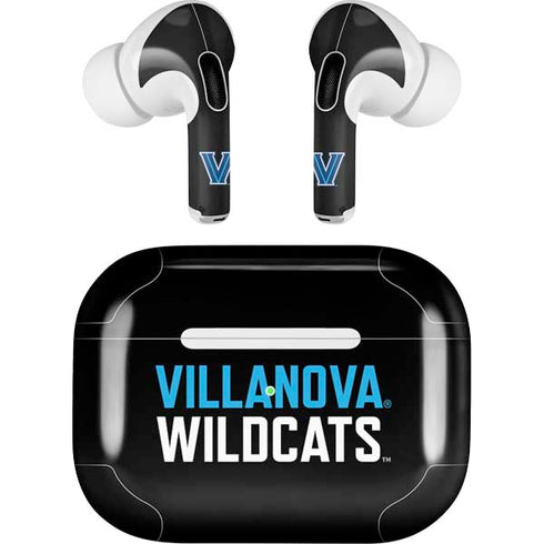 Villanova University Wildcats Black AirPods Pro 2nd Gen Skin