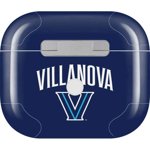 Villanova University Wildcats Black Apple AirPods (3rd Gen 2021) Skin