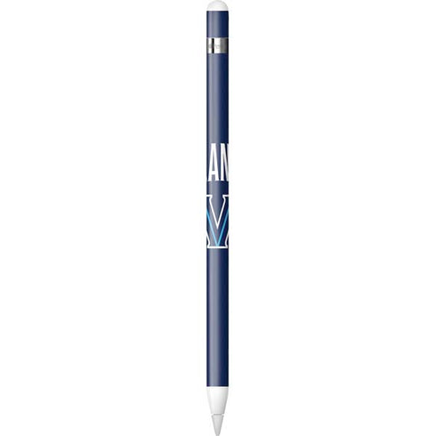 Villanova University Wildcats Black Apple Pencil (1st Gen, 2017) Skin