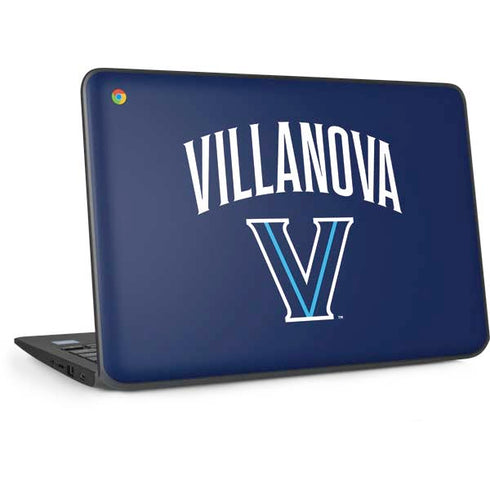 Villanova University Wildcats Black HP Chromebook Skin