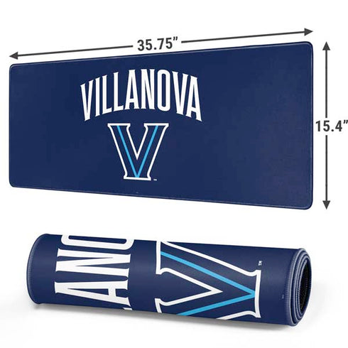 Villanova University Wildcats Black Gaming Mouse Pad