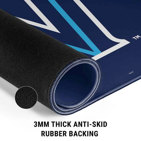 Villanova University Wildcats Black Gaming Mouse Pad