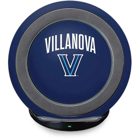 Villanova University Wildcats Black Fast Charge Wireless Charging Stand Skin