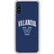 Villanova University Wildcats Black Galaxy A10e Clear Case