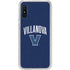 Villanova University Wildcats Black Galaxy A10e Clear Case