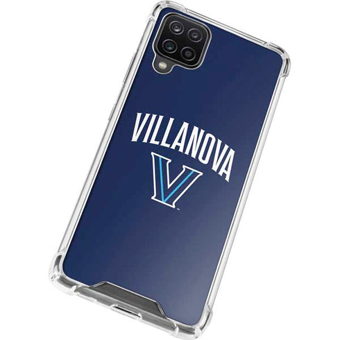 Villanova University Wildcats Black Galaxy A12 Clear Case