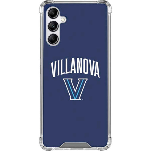 Villanova University Wildcats Black Galaxy A14 5G Clear Case