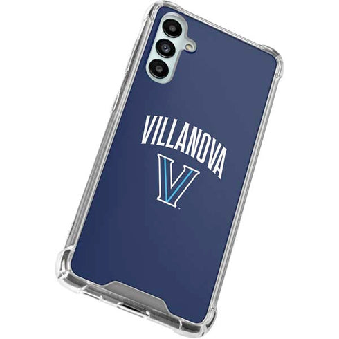 Villanova University Wildcats Black Galaxy A14 5G Clear Case