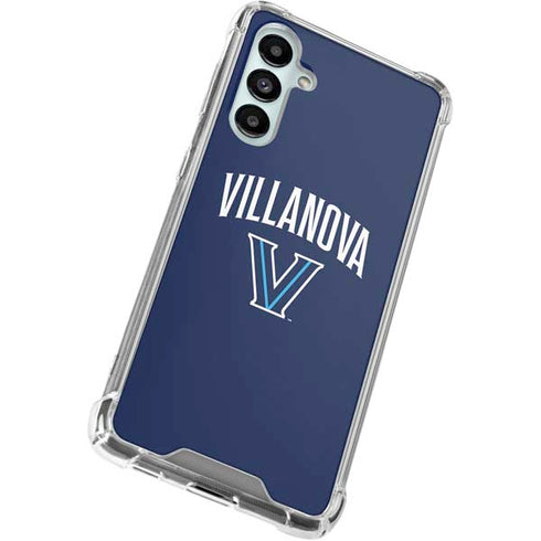 Villanova University Wildcats Black Galaxy A16 5G Clear Case