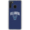Villanova University Wildcats Black Galaxy A21 Clear Case