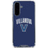 Villanova University Wildcats Black Galaxy A36 5G Clear Case