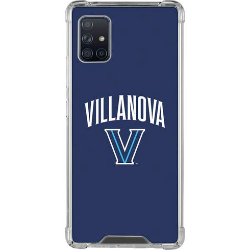 Villanova University Wildcats Black Galaxy A51 5G Clear Case