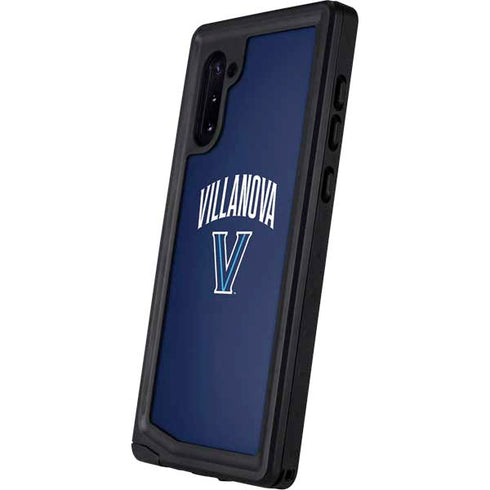 Villanova University Wildcats Black Galaxy Note 10 Waterproof Case