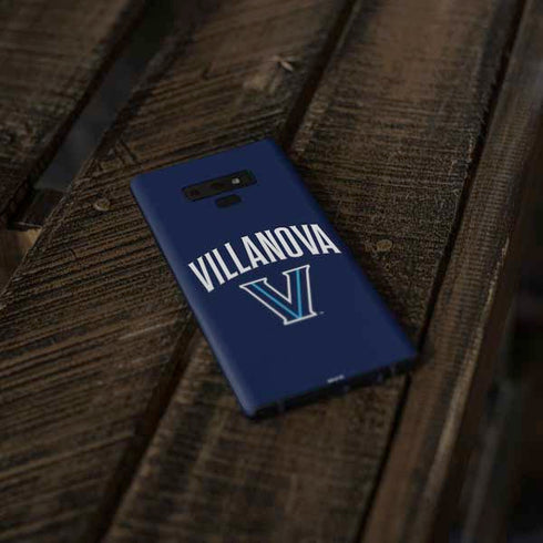 Villanova University Wildcats Black Galaxy Note 9 Skin