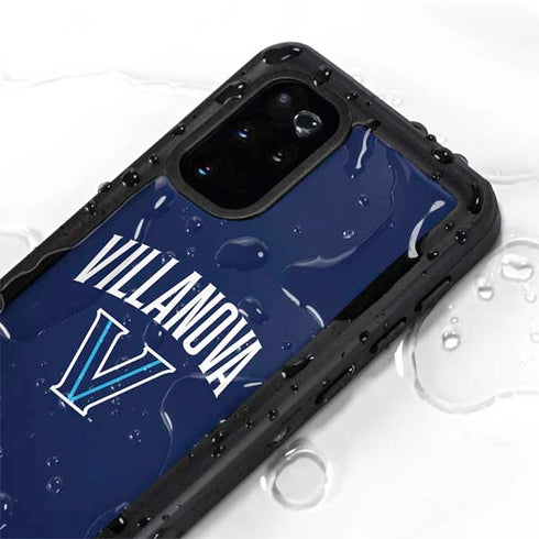 Villanova University Wildcats Black Galaxy S20 Plus Waterproof Case
