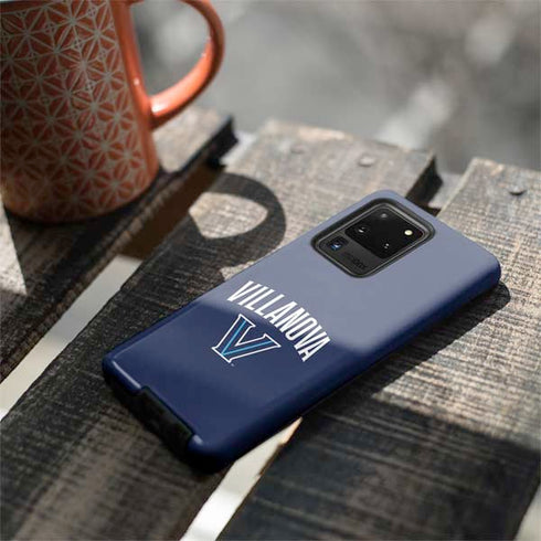 Villanova University Wildcats Black Galaxy S20 Ultra 5G Pro Case