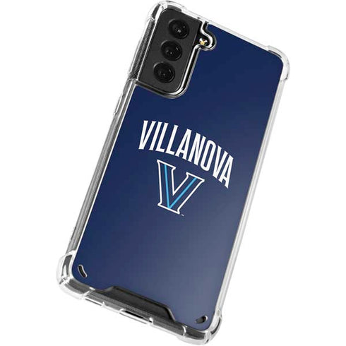 Villanova University Wildcats Black Galaxy S21 5G Clear Case