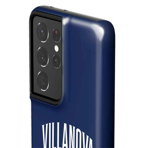 Villanova University Wildcats Black Galaxy S21 Ultra 5G Pro Case