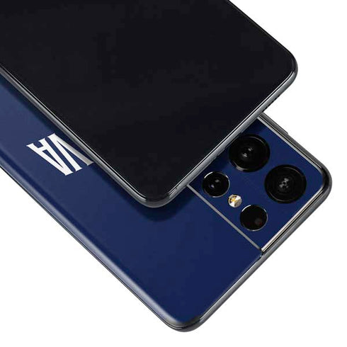 Villanova University Wildcats Black Galaxy S21 Ultra 5G Skin