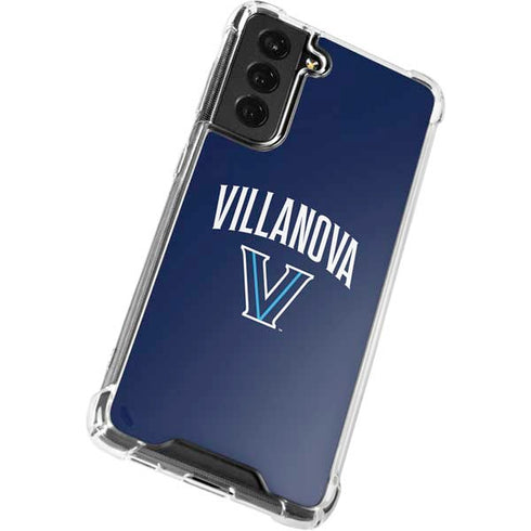 Villanova University Wildcats Black Galaxy S22 Plus Clear Case