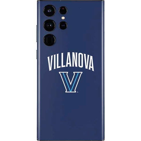 Villanova University Wildcats Black Galaxy S22 Ultra Skin