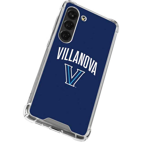 Villanova University Wildcats Black Galaxy S23 Clear Case