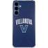 Villanova University Wildcats Black Galaxy S24 Clear Case