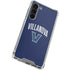 Villanova University Wildcats Black Galaxy S24 FE Clear Case