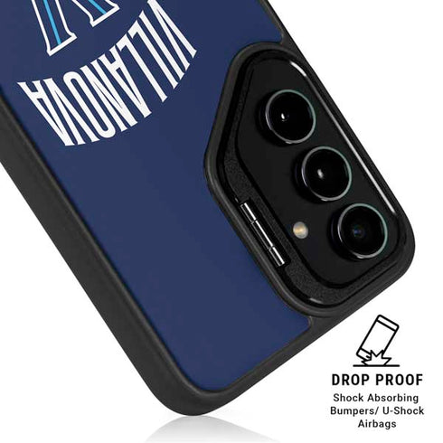 Villanova University Wildcats Black Galaxy S24 FE Kickstand Case