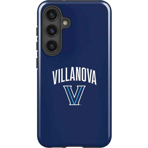 Villanova University Wildcats Black Galaxy S24 Impact Case