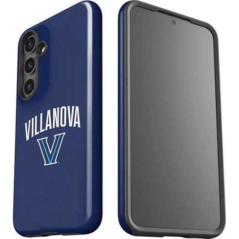 Villanova University Wildcats Black Galaxy S24 Impact Case
