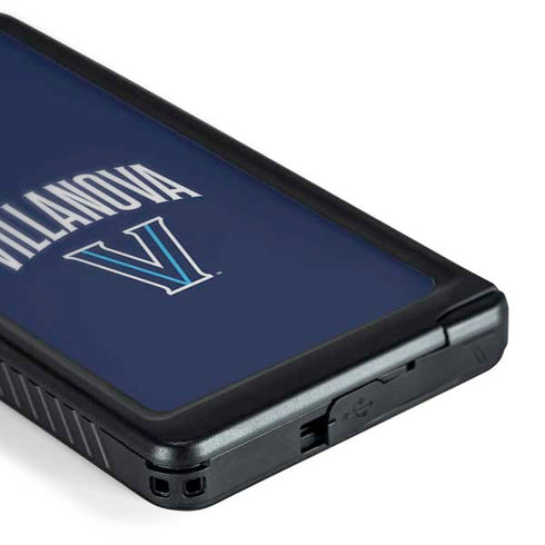 Villanova University Wildcats Black Galaxy S24 Ultra Waterproof Case