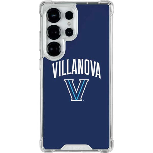 Villanova University Wildcats Black Galaxy S25 Ultra Clear Case