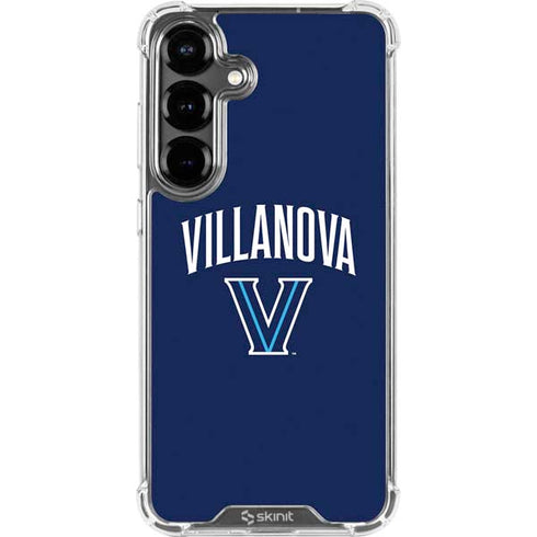 Villanova University Wildcats Black Galaxy S26 Plus Clear Case