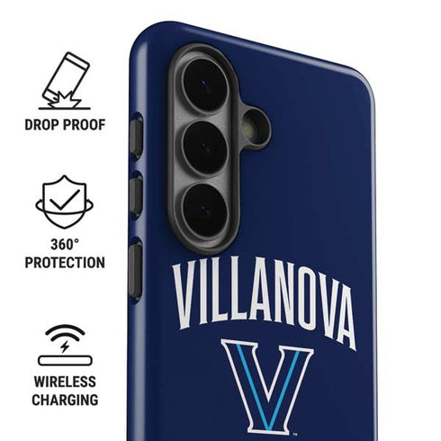 Villanova University Wildcats Black Galaxy S26 Plus Impact Case