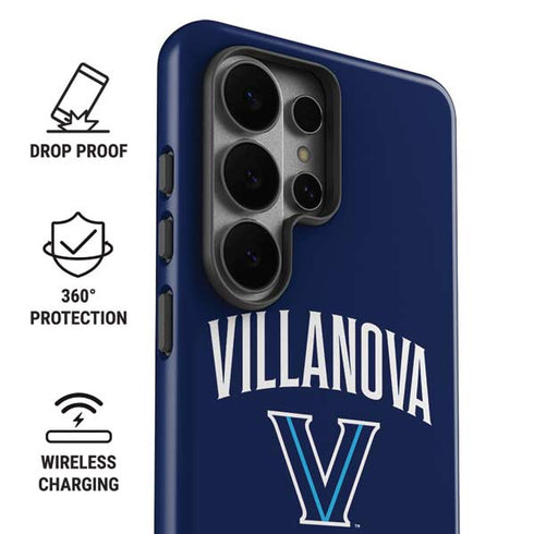 Villanova University Wildcats Black Galaxy S26 Ultra Impact Case