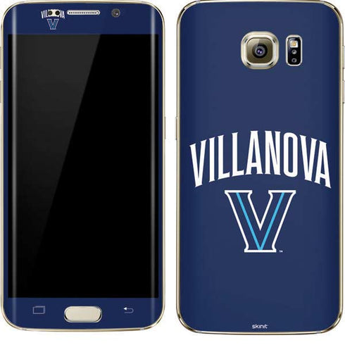 Villanova University Wildcats Black Galaxy S7 Edge Skin