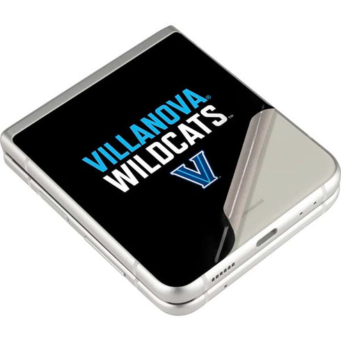 Villanova University Wildcats Black Galaxy Z Flip4 5G Skin