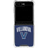 Villanova University Wildcats Black Galaxy Z Flip5 5G Clear Case