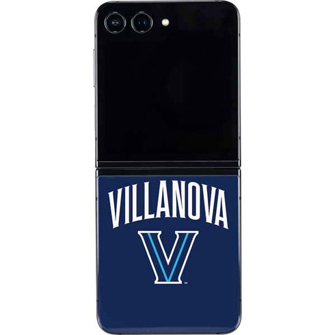 Villanova University Wildcats Black Galaxy Z Flip5 5G Skin
