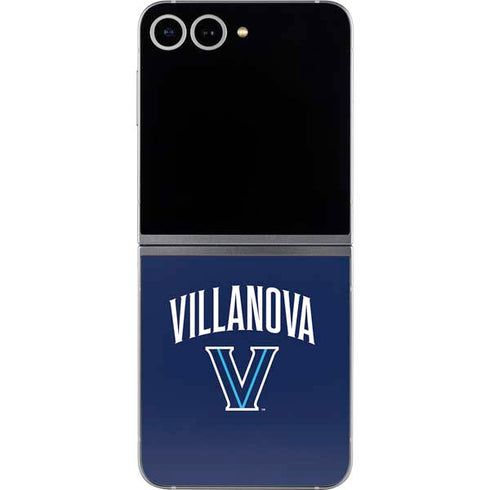 Villanova University Wildcats Black Galaxy Z Flip6 Skin
