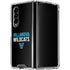 Villanova University Wildcats Black Galaxy Z Fold4 5G Clear Case