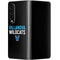 Villanova University Wildcats Black Galaxy Z Fold4 5G Skin