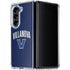 Villanova University Wildcats Black Galaxy Z Fold5 5G Clear Case