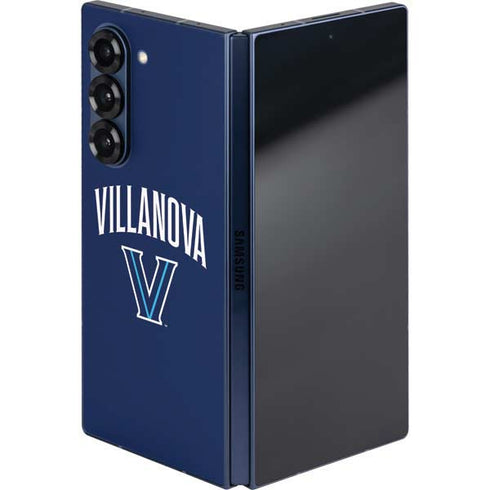 Villanova University Wildcats Black Galaxy Z Fold6 Skin