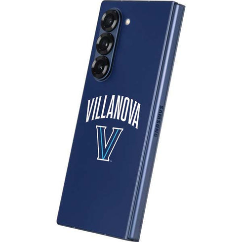 Villanova University Wildcats Black Galaxy Z Fold6 Skin