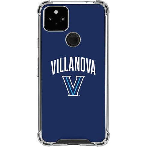 Villanova University Wildcats Black Google Pixel 5a 5G Clear Case