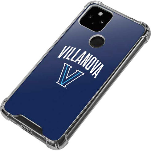 Villanova University Wildcats Black Google Pixel 5a 5G Clear Case